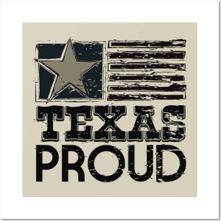 Texas Proud Posters and Art